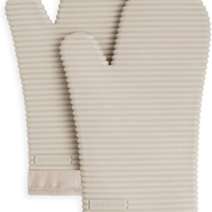 KitchenAid Ribbed Soft Silicone Oven Mitt Set