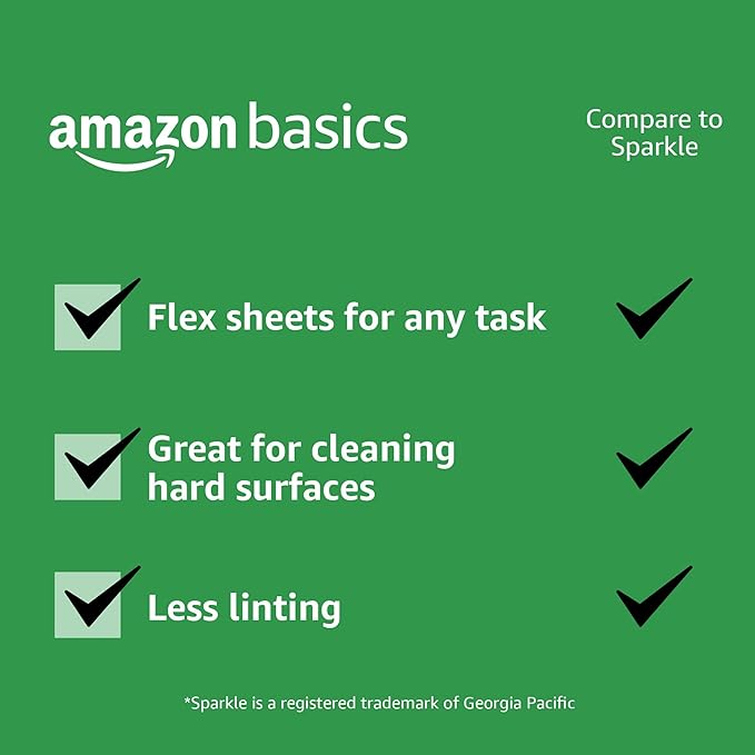 Amazon Basics 2-Ply Flex-Sheets Paper Towels - Image 5