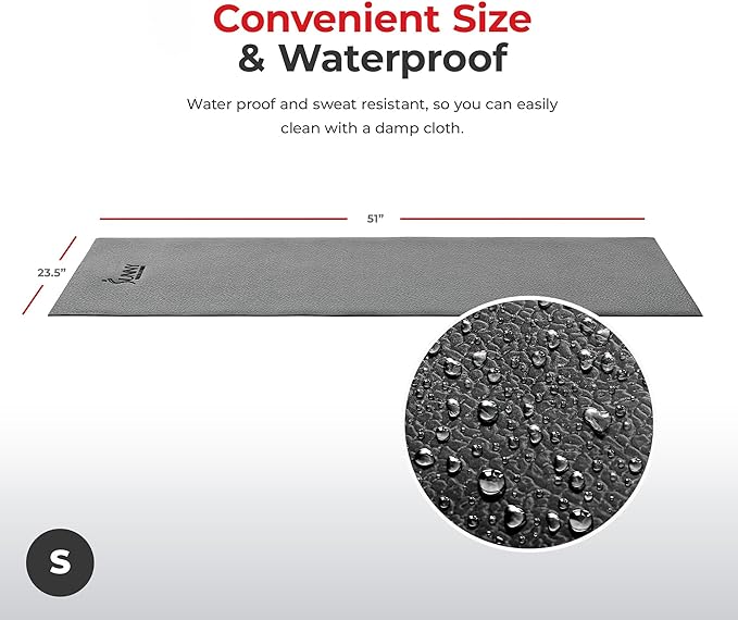 Sunny Health & Fitness Non-Slip Home Gym Mat - Image 5