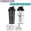 -2 Pack- 28 oz Protein Shaker Bottles for Protein - Image 4