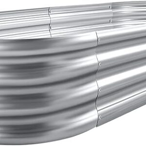 Land Guard Galvanized Raised Garden Bed Kit