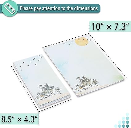 Mr. Pen Stationery Writing Paper with Envelopes - Image 2