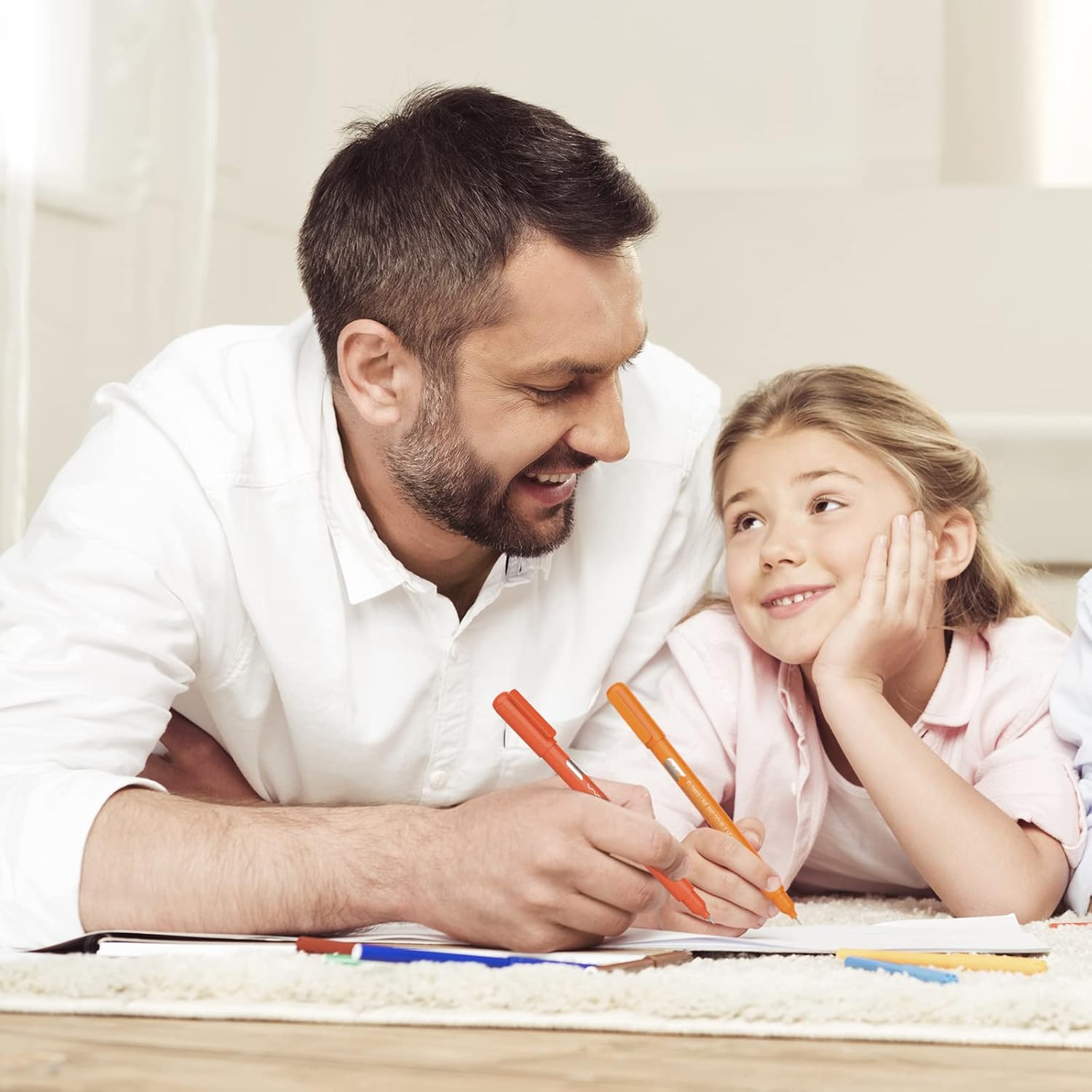 AECHY 8PCS Colored Curve Highlighter Pen Set for Note Taking - Image 5