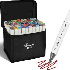 Alcohol Markers Brush Tip: Double Tipped Art Marker