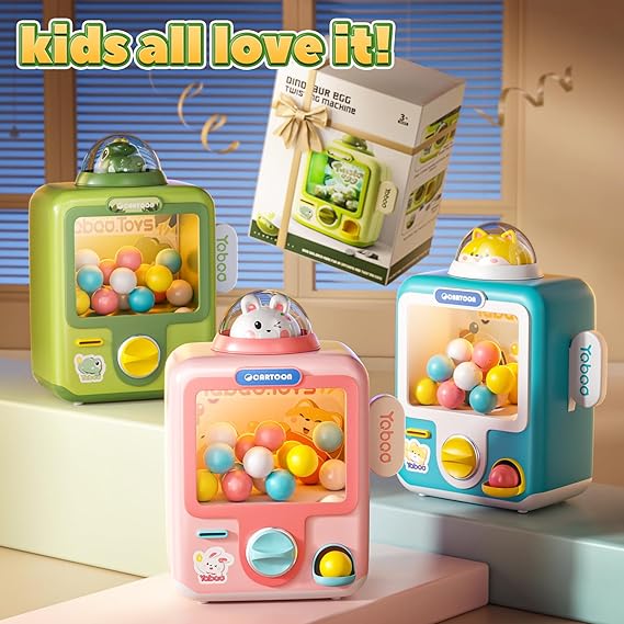 Claw Machine for Kids,Dinosaur Mini Vending Machine - Image 5