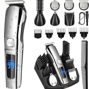 Ufree Beard Trimmer for Men, Waterproof Electric Razor for Nose