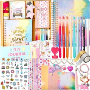 Girls DIY Diary 54 Pcs Diary Set,Toys for Ages 8-13