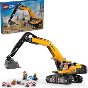 LEGO City Construction Excavator Toy - Building Toys for Boys & Girls