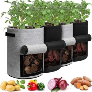 Potato Grow Bags with Flap 10 Gallon
