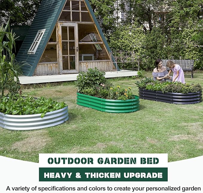 Land Guard Galvanized Raised Garden Bed Kit - Image 2