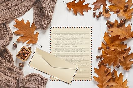 Better Office Products Vintage Airmail Stationery Paper Set - Image 2