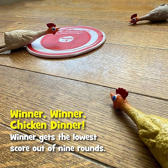 University Games, Flickin Chicken Indoor Outdoor Target Toss - Image 5